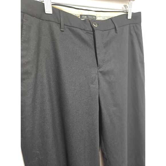 PTOW Womens Size US 14 EU 44 Wool Tiffany Trouser Career Office Capsule Black - Picture 2 of 12